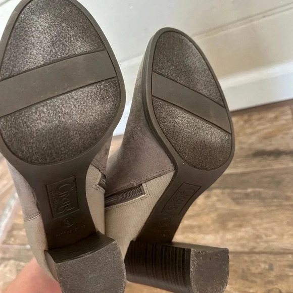 Circus by Sam Edelman grey booties frost Rollins size 6 - Picture 5 of 7